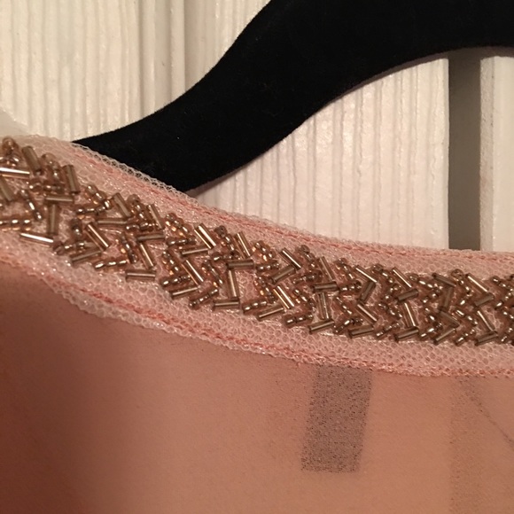 Buckle boutique peach-colored beaded top - Small - Picture 7 of 7